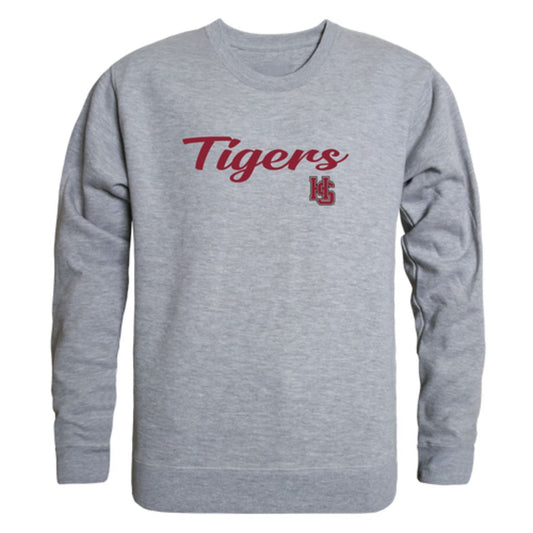 HSC Hampden-Sydney College Tigers Script Crewneck Pullover Sweatshirt Sweater Black