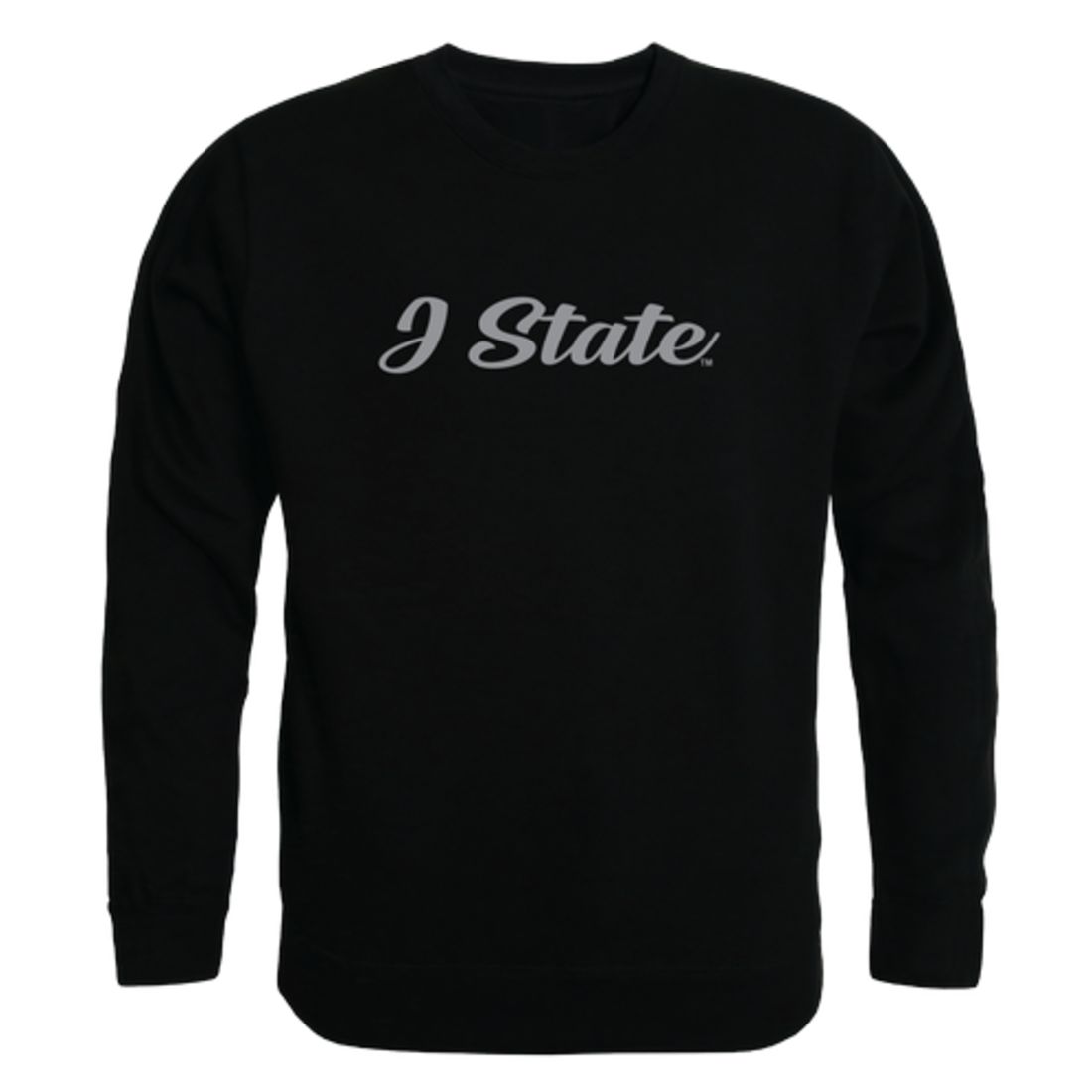 JSU Jackson State University Tigers Script Crewneck Pullover Sweatshirt Sweater Black