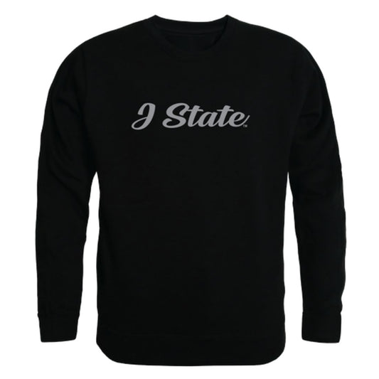 JSU Jackson State University Tigers Script Crewneck Pullover Sweatshirt Sweater Black