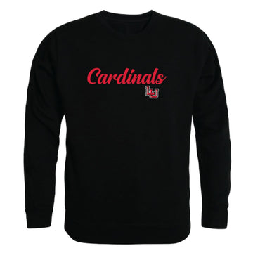 Lamar University Cardinals Script Crewneck Pullover Sweatshirt Sweater Black