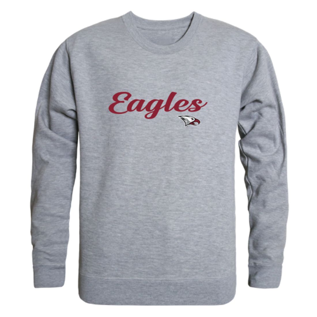 NCCU North Carolina Central University Eagles Script Crewneck Pullover Sweatshirt Sweater Black