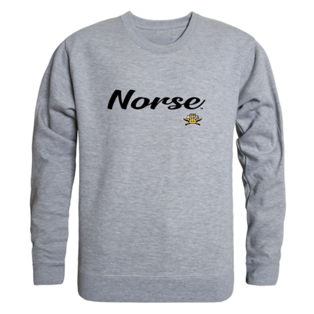 NKU Northern Kentucky University Norse Script Crewneck Pullover Sweatshirt Sweater Black