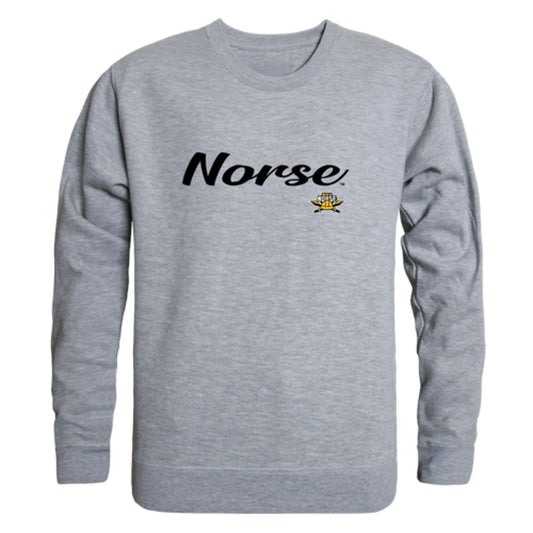 NKU Northern Kentucky University Norse Script Crewneck Pullover Sweatshirt Sweater Black