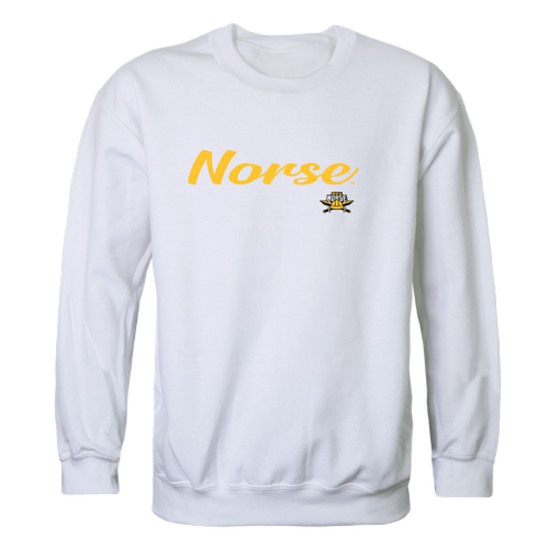 NKU Northern Kentucky University Norse Script Crewneck Pullover Sweatshirt Sweater Black