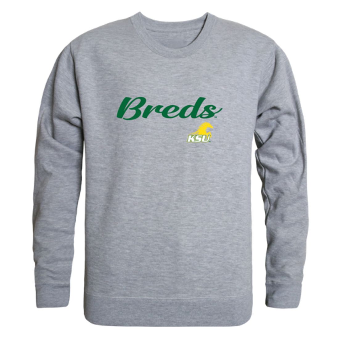 KYSU Kentucky State University Thorobreds Script Crewneck Pullover Sweatshirt Sweater Black