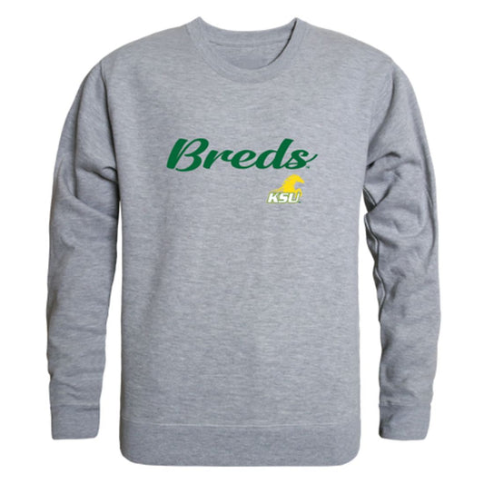 KYSU Kentucky State University Thorobreds Script Crewneck Pullover Sweatshirt Sweater Black