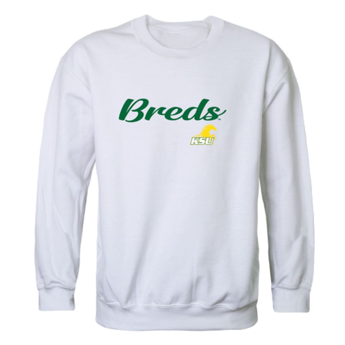 KYSU Kentucky State University Thorobreds Script Crewneck Pullover Sweatshirt Sweater Black