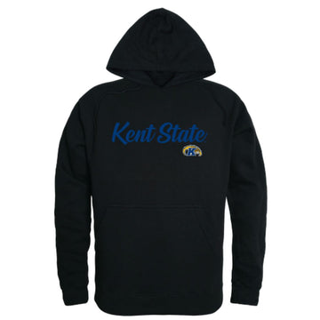 KSU Kent State University The Golden Flashes Mens Script Hoodie Sweatshirt Black