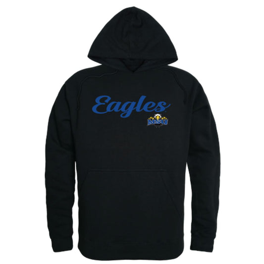 MSU Morehead State University Eagles Mens Script Hoodie Sweatshirt Black