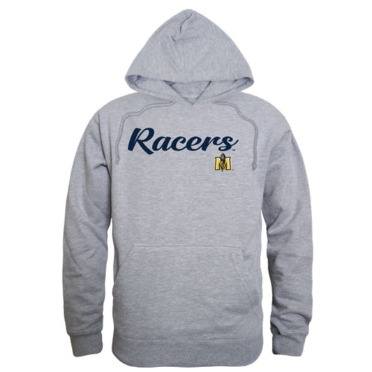 MSU Murray State University Racers Mens Script Hoodie Sweatshirt Black