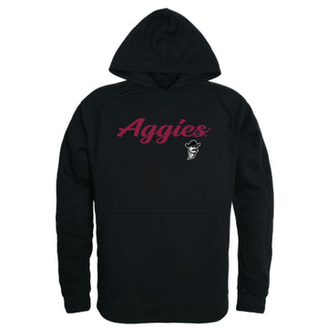 NMSU New Mexico State University Aggies Mens Script Hoodie Sweatshirt Black