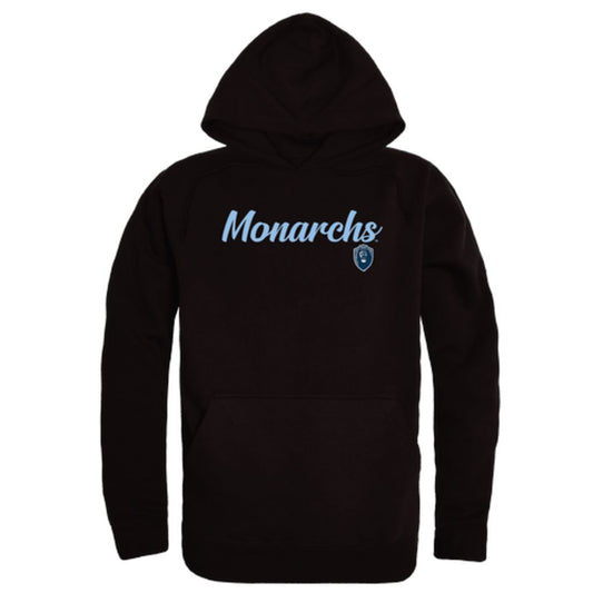 ODU Old Dominion University Monarchs Mens Script Hoodie Sweatshirt Black