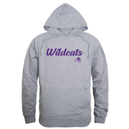 ACU Abilene Christian University Wildcats Mens Script Hoodie Sweatshirt Black