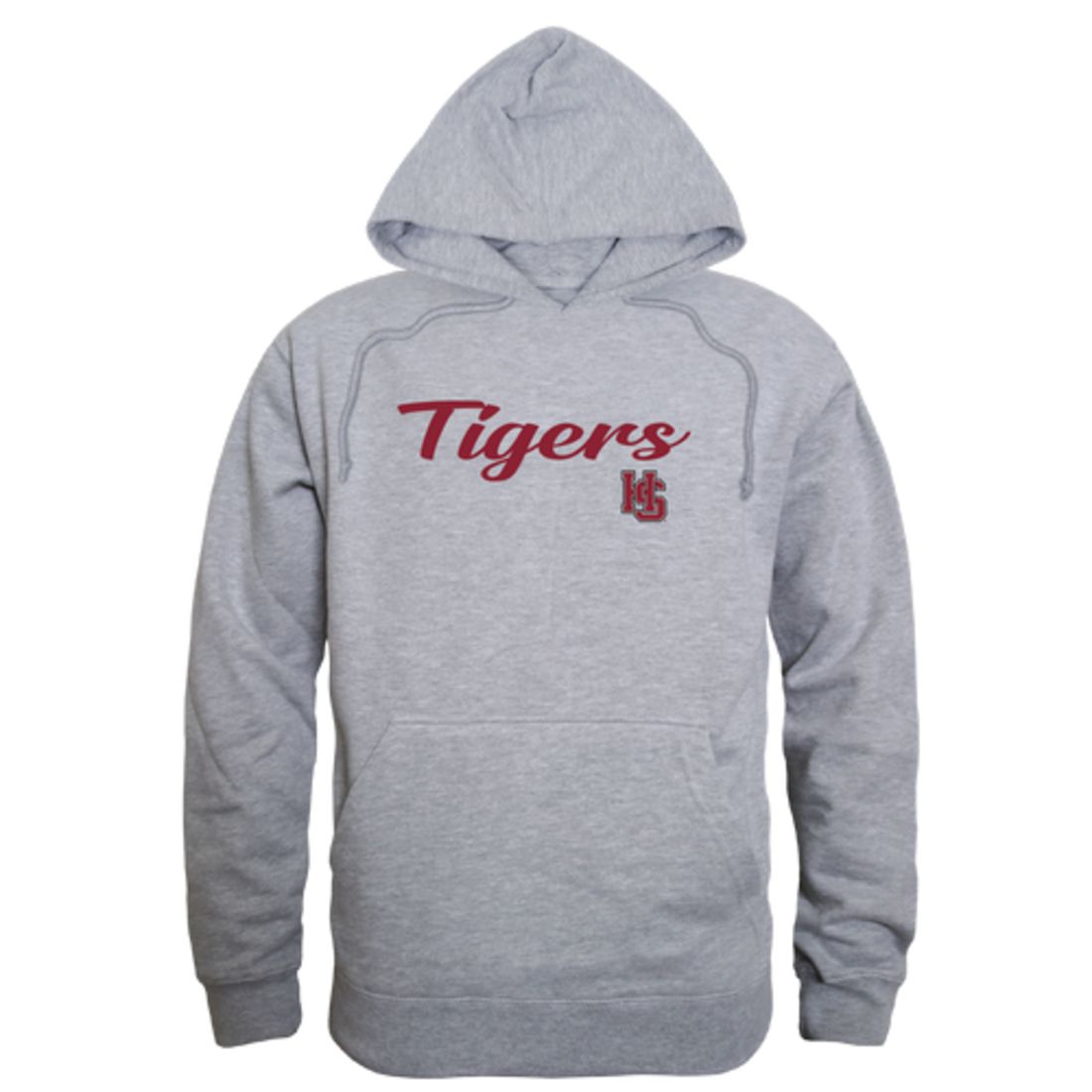 HSC Hampden-Sydney College Tigers Mens Script Hoodie Sweatshirt Black