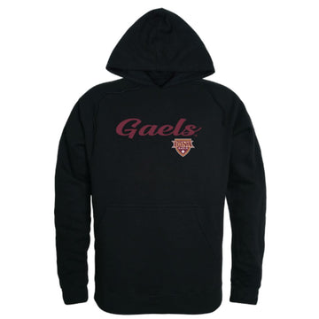Iona College Gaels Mens Script Hoodie Sweatshirt Black