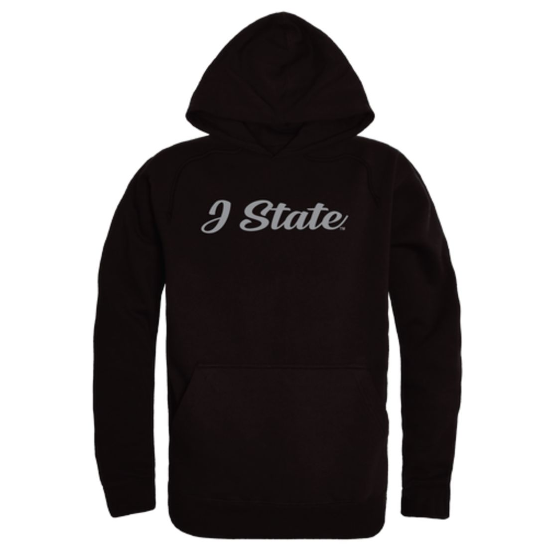 JSU Jackson State University Tigers Mens Script Hoodie Sweatshirt Black