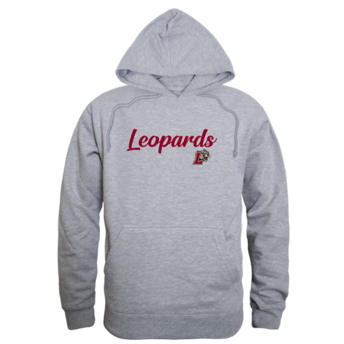 Lafayette College Leopards Mens Script Hoodie Sweatshirt Black