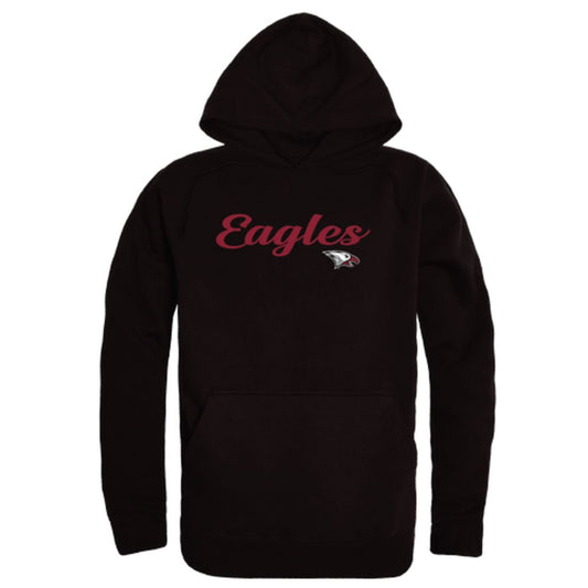 NCCU North Carolina Central University Eagles Mens Script Hoodie Sweatshirt Black