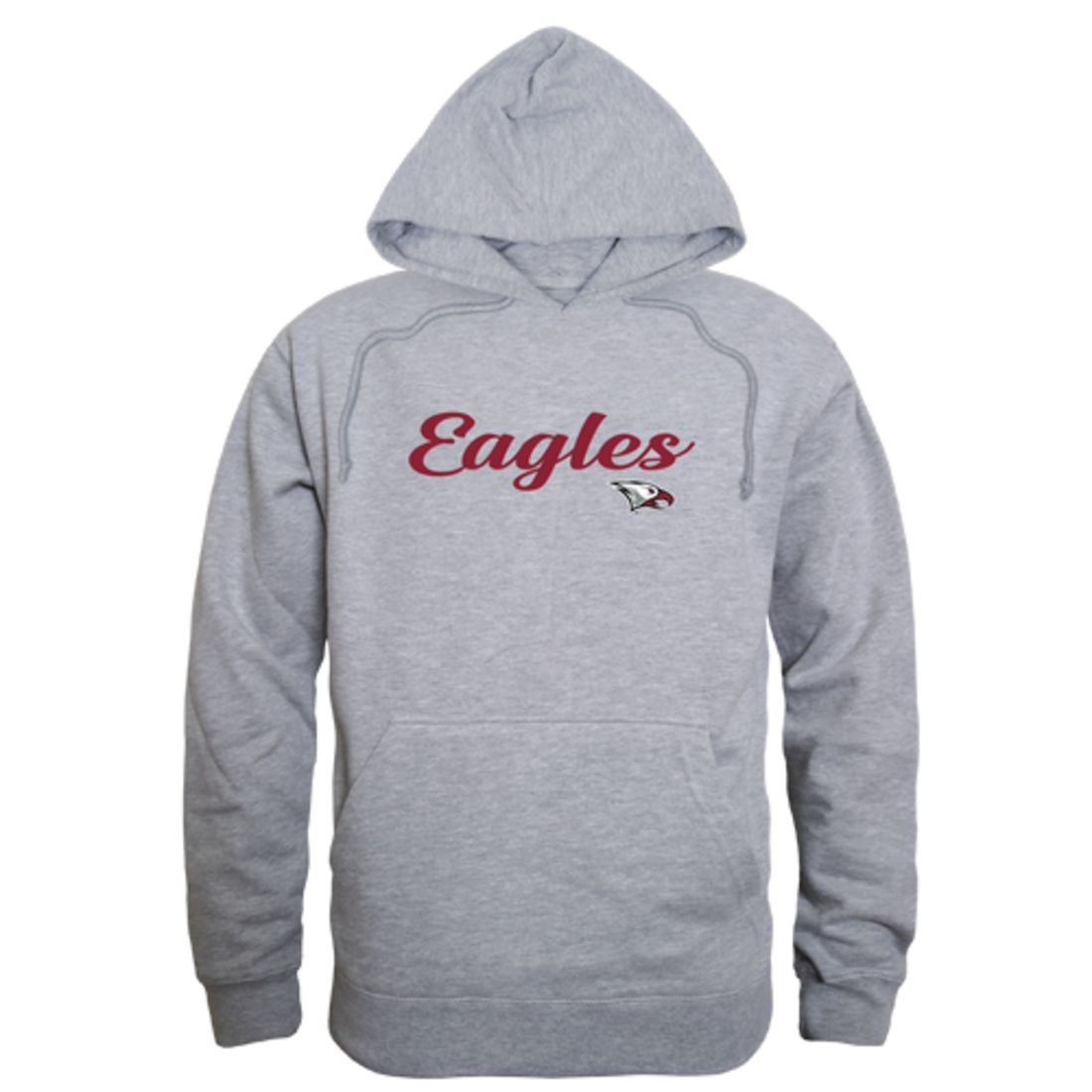 NCCU North Carolina Central University Eagles Mens Script Hoodie Sweatshirt Black
