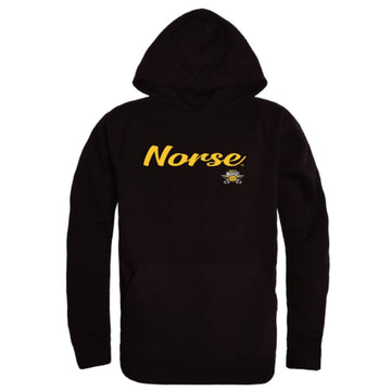 NKU Northern Kentucky University Norse Mens Script Hoodie Sweatshirt Black