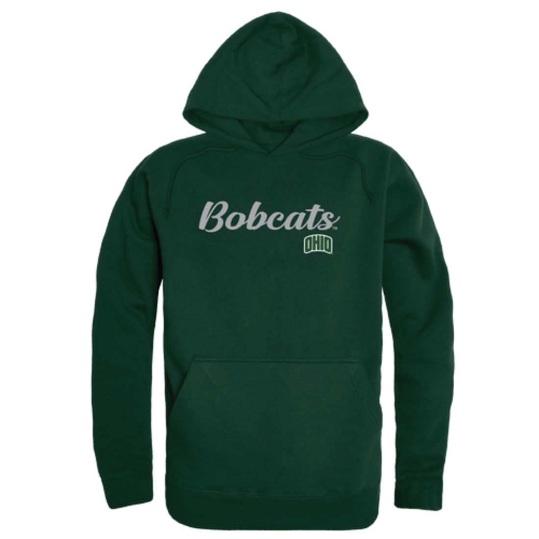 Ohio University Bobcats Mens Script Hoodie Sweatshirt Black