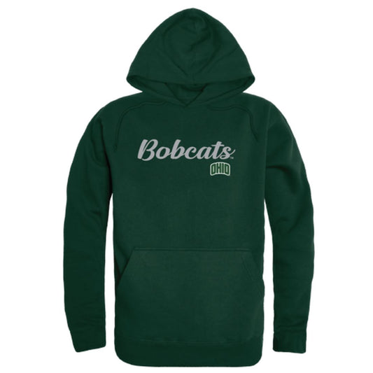 Ohio University Bobcats Mens Script Hoodie Sweatshirt Black