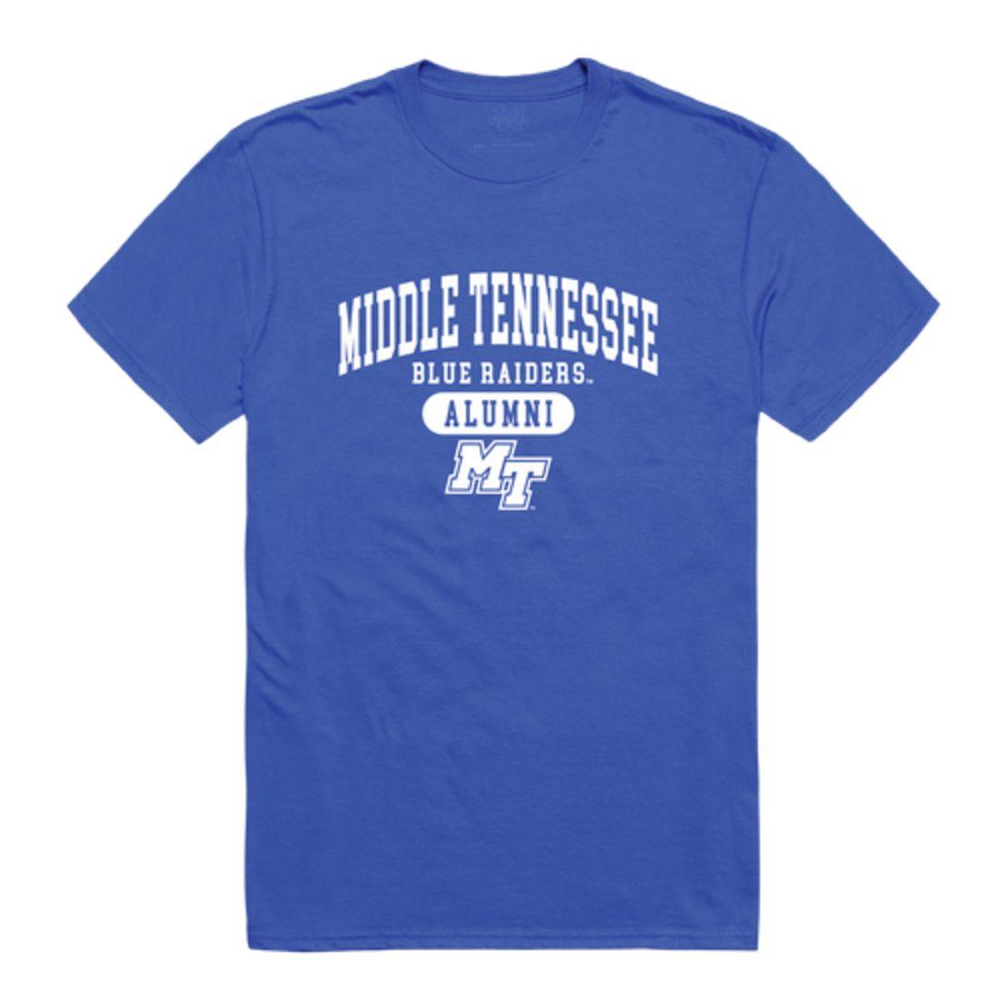 MTSU Middle Tennessee State University Blue Raiders Alumni Tee T-Shirt