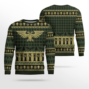 Warhammer 40k Imperium Ugly Christmas Sweater – Moonbestprint