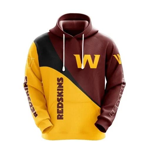 Washington Commanders 3D Hoodie 2, NFL Hoodie Moonbestprint