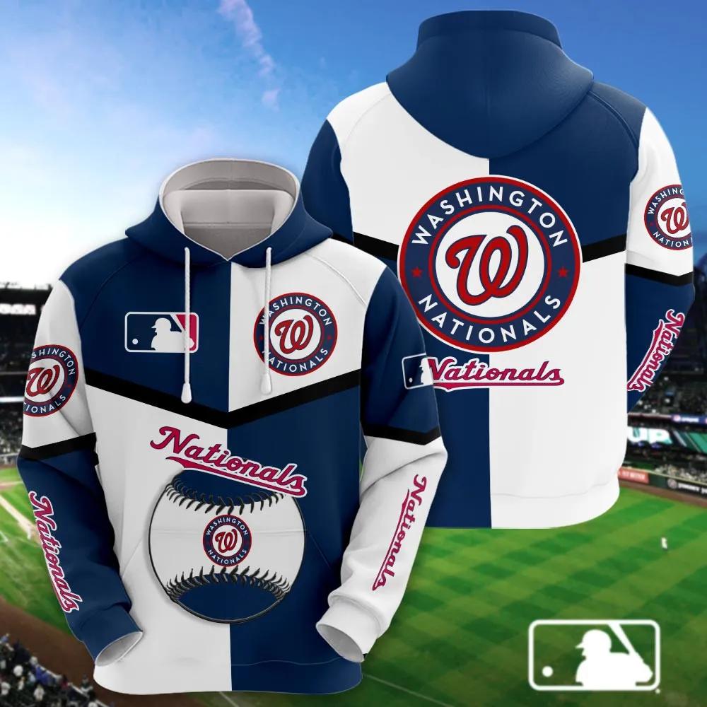 Washington Nationals 3D Apparel, MLB Hoodie Moonbestprint