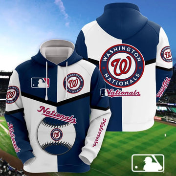 Washington Nationals 3D Apparel, MLB Hoodie Moonbestprint