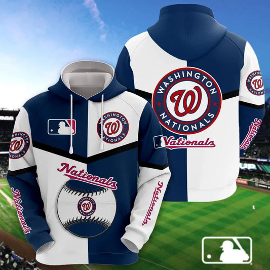 Washington Nationals 3D Apparel, MLB Hoodie Moonbestprint