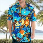 Water Pokemon Magikarp Lapras Aloha Shirts For Men Women – Moonbestprint