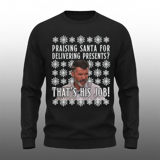 Wayne Rooney Praising Santa For Delivering Presents That's His Jog Ugly Sweater - Moonbestprint