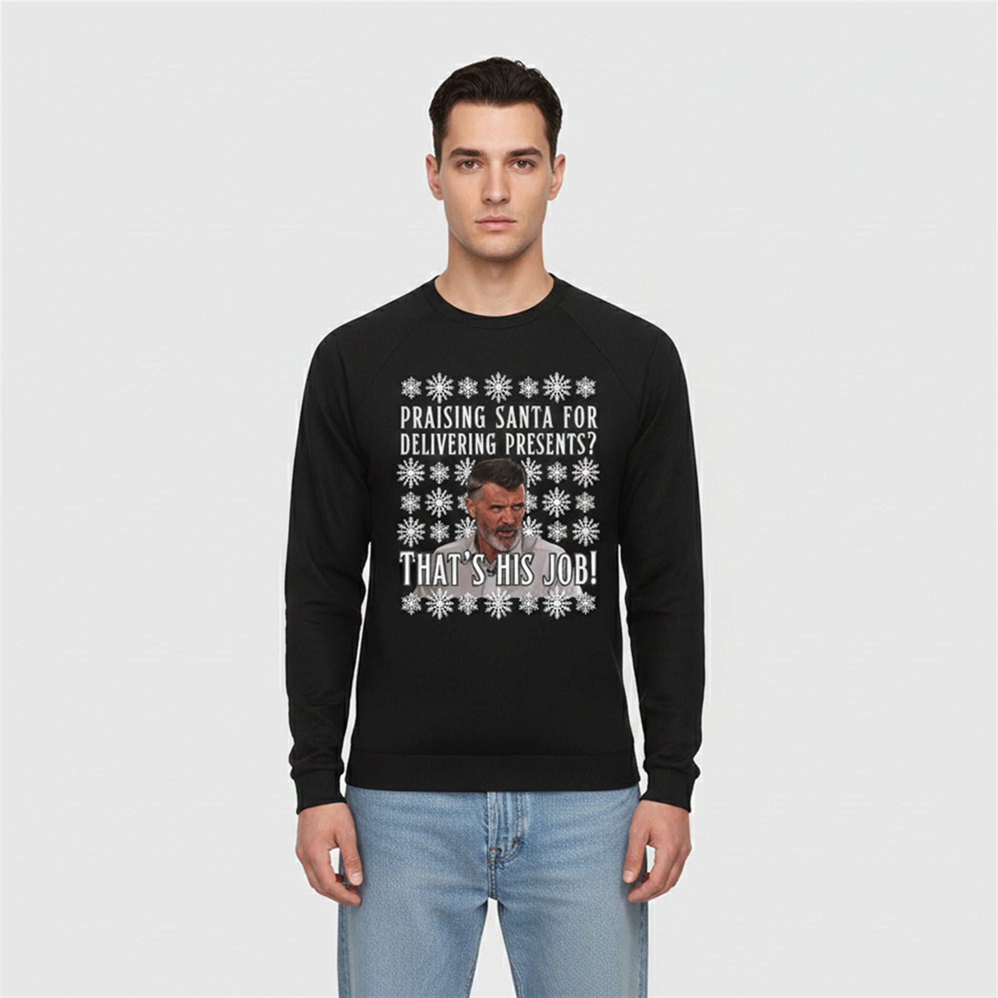 Wayne Rooney Praising Santa For Delivering Presents That's His Jog Ugly Sweater - Moonbestprint