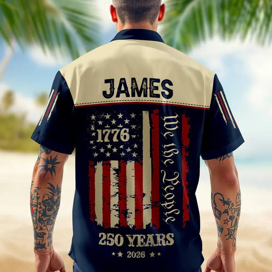 We The People 1776–2026 250th America Anniversary Hawaii Shirt, 250th Anniversary Gift Moonbestprint