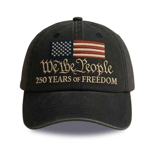 We The People 250 Years of Freedom Hat -Moonbestprint