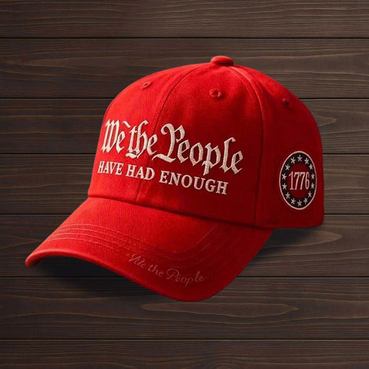 We The People Have Had Enough 1776 Classic Cap -Moonbestprint