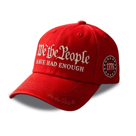 We The People Have Had Enough 1776 Classic Cap -Moonbestprint