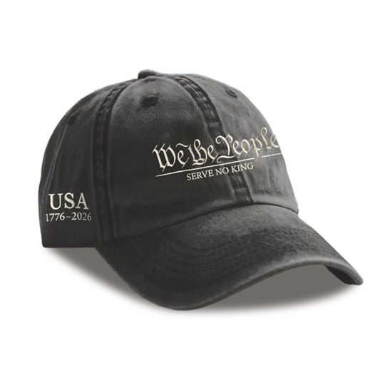 We The People Serve No Kings USA 1776 2026 Hat -Moonbestprint