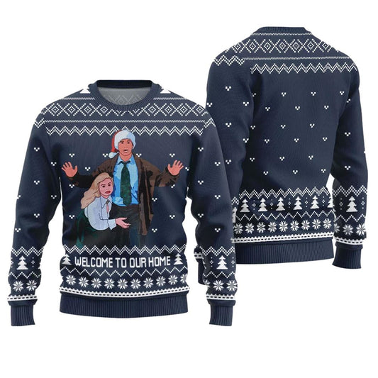 Welcome To Our Home Griswold Family Christmas Sweater - Moonbestprint