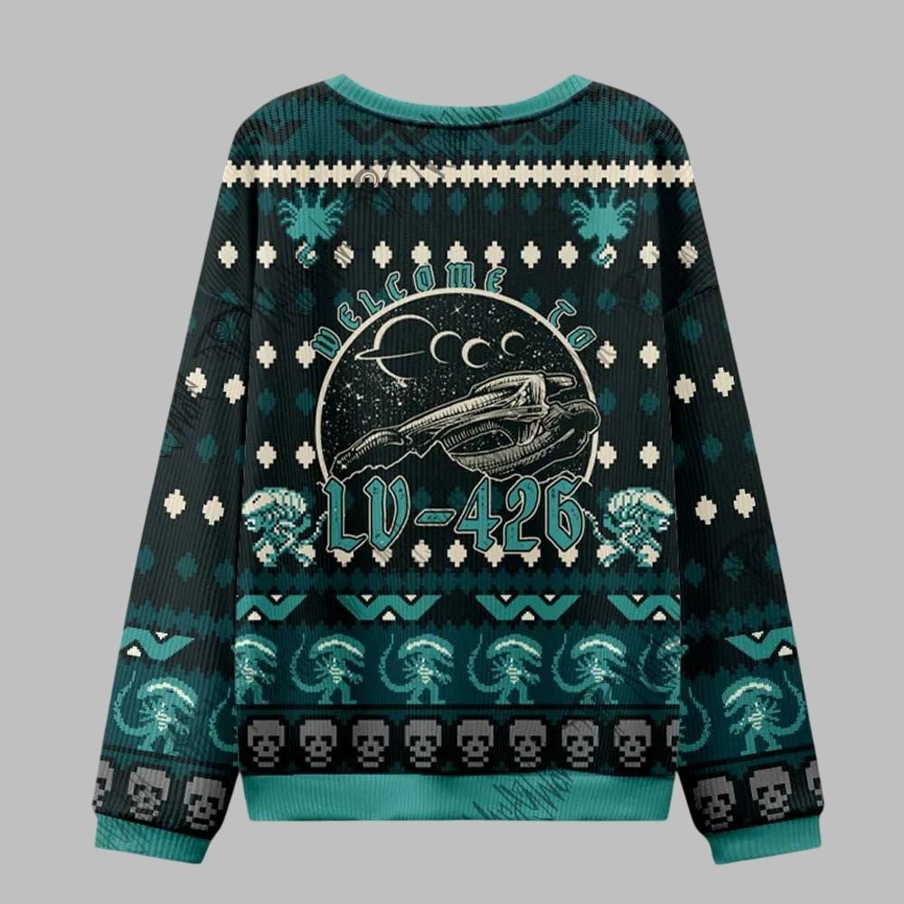 Welecome to LV-426 Ugly Sweater 2026 Christmas - Moonbestprint