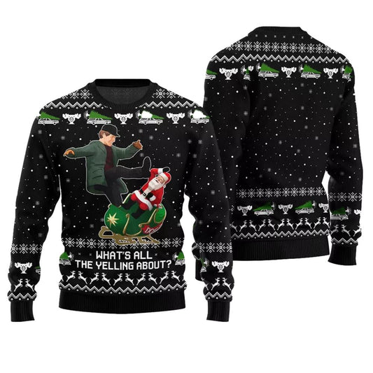 What All The Yelling About Christmas Vacation Ugly Sweater - Moonbestprint