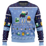 What Time Is It Adventure Time Christmas Time Ugly Christmas Sweater – Moonbestprint