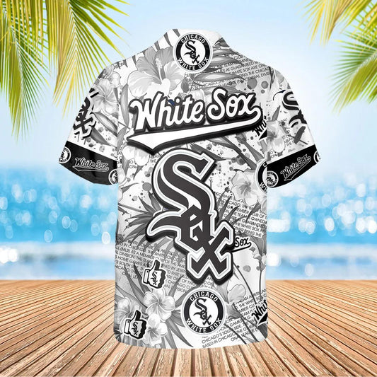 White Sox Hawaiian Shirt, MLB Hawaiian Shirt Gift For Fans Moonbestprint