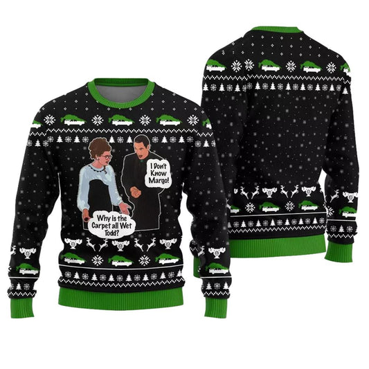 Why Is This Carpet All Wet Todd National Lampoon Sweater - Moonbestprint