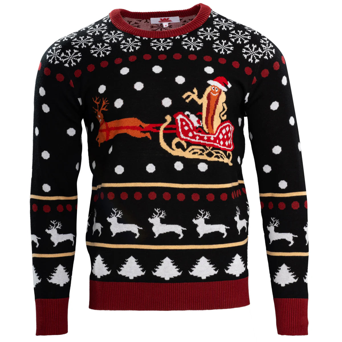 Wienerschnitzel Ugly Christmas Sweater – Moonbestprint