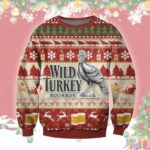 Wild Turkey Christmas Ugly Sweater – Moonbestprint