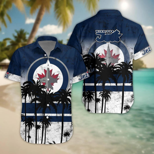 Winnipeg Jets Hawaii Shirt, NHL Hawaiian Shirt Moonbestprint