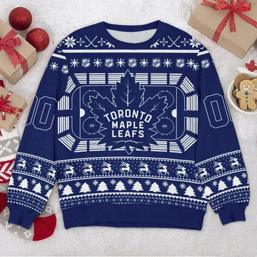 Winnipeg Jets NHL Custom Ugly Christmas Sweater, NHL Christmas Sweater Moonbestprint